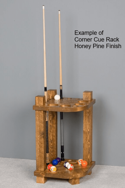 viking barnwood pool cue rack 64