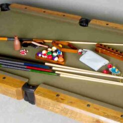 Viking barnwood pool table 84