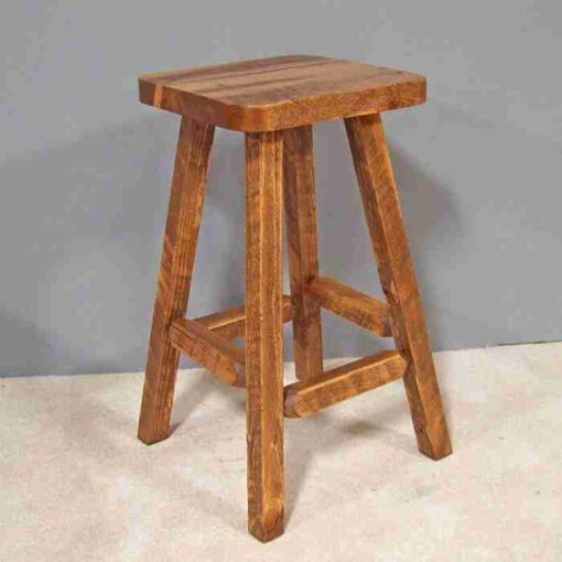 Viking barnwood pub stool - image 2