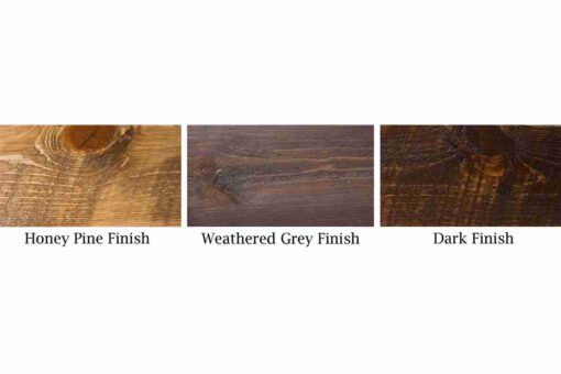 Viking barnwood trestle dining table - image 2