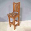 Viking Barnwood Upholstered Pub Chair