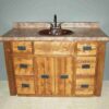 Viking Barnwood Vanity - 48" With 6 Drawers