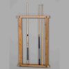 Viking Barnwood Wall Mounted Pool Cue Rack