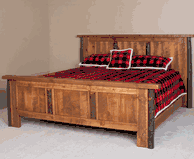 Viking sawtooth hickory & pine log furniture