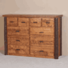 Viking Sawtooth Hickory & Pine Log Chesser - 10 Drawer