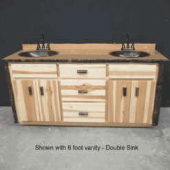 Viking hickory log vanity 48 or 60 99