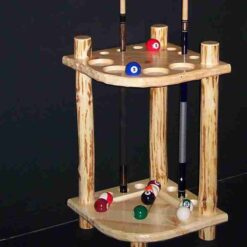 Viking Klondike Corner Pool Cue Rack