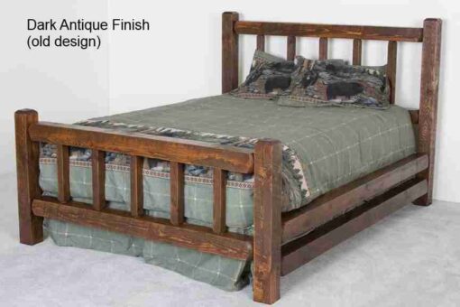 Viking "little jack" barnwood bed - image 2