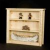 Viking Log Furniture - Pine Log Bookcase