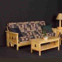 Viking Log Furniture - Stockton Pine Futon - Full Or Queen Size