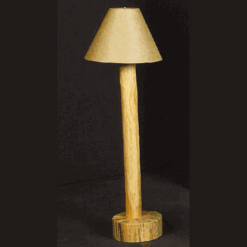Viking Northwoods Pine Log Floor Lamp