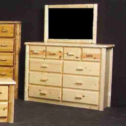 Viking northwoods alpine log bedroom set 65