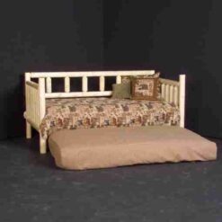 Viking Northwoods Log Daybed With Trundle
