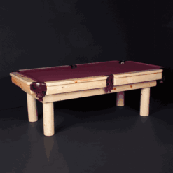 Viking Northwoods Norway Pine Log Pool Table
