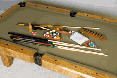 viking northwoods norway pine log pool table 76