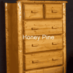 Viking northwoods pine log bathroom vanity 125