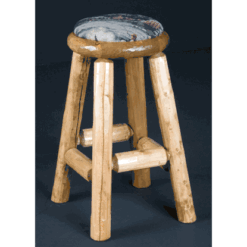 Viking northwoods pine log pub stools 50