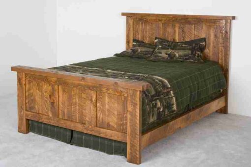 Viking pioneer barnwood bed - image 2