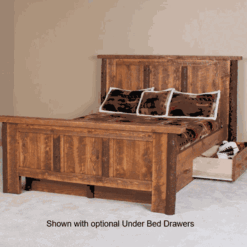 Viking rocky creek sawtooth hickory pine log bed 21