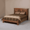 Viking Rocky Creek Sawtooth Hickory & Pine Low Profile Log Bed