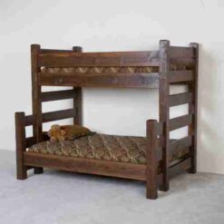 Viking timberwood barnwood bunk bed 72