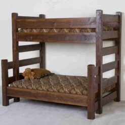 Viking Timberwood Barnwood Bunk Bed - T/F, T/Q, F/Q