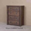 Viking Timberwood Barnwood Chest - 4 Drawer