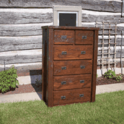Viking Timberwood Barnwood Chest - 6 Drawer
