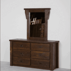 Viking Timberwood Barnwood Dresser - 6 Drawer