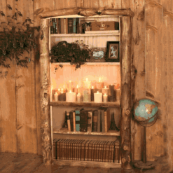 Wasatch Log Furniture - Aspen Bookcase