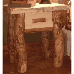 Wasatch log furniture aspen homestead bedroom set 102