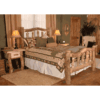 Wasatch Log Furniture - Aspen Silver Creek Bedroom Set