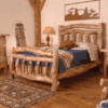 Wasatch Log Furniture - Homestead Aspen Bed
