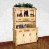 Wasatch Log Furniture - Silver Creek Aspen Bay Hutch