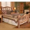 Wasatch Log Furniture - Silver Creek Aspen Bed