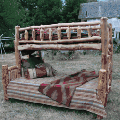 Wasatch log furniture silver creek aspen bunk bed 5 sizes 53