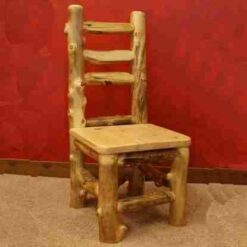 Wasatch Log Furniture - Summit Peak Aspen Dining Chair