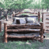 Wasatch Log Furniture - Timpview Aspen Bed