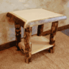 Wasatch Log Furniture - Timpview Nightstand With Shelf