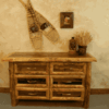Wasatch Reclaimed Furniture - Aspen & Reclaimed Wood Dresser - 6 Drawer