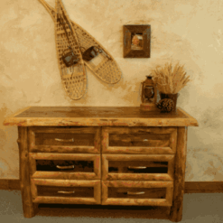 Wasatch Reclaimed Furniture - Aspen & Reclaimed Wood Dresser - 6 Drawer