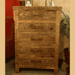 Wasatch Reclaimed Furniture - Black Mountain Chest - 4, 5 Or 6 Drawer