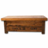 Wasatch Reclaimed Furniture - Black Mountain Coffee Table