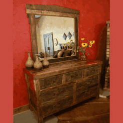 Wasatch Reclaimed Furniture - Black Mountain Dresser - 7 Drawer