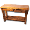 Wasatch Reclaimed Furniture - Black Mountain Sofa Table