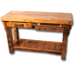 Wasatch Reclaimed Furniture - Black Mountain Sofa Table