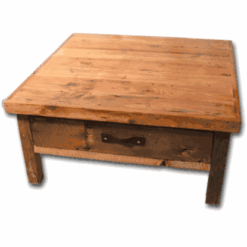 Wasatch Reclaimed Furniture - Black Mountain Square Coffee Table