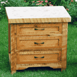 Wasatch Reclaimed Furniture - Santaquin Nightstand 3-Drawer