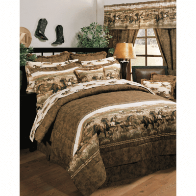 Wild horses comforter set by kimlor 12