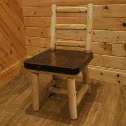 Wildwood Rustics Mountain Collection White Cedar Log Dining Chair